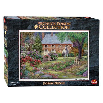 Chuck Pinson Legpuzzel  The  Sweet Garden, 1000st.