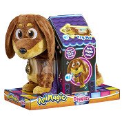 Animagic Diggles Hond Interactieve Knuffel