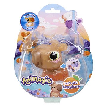 Animagic Let's Glo Capibara - Bruin