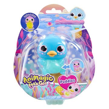 Animagic Let's Glo Vogelbekdier - Blauw