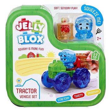Jelly Blox - Traktor en Boer - 12dlg.