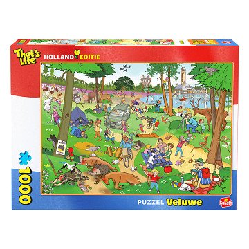 Goliath That's Life Dutch Edition: The Veluwe Jigsaw Puzzle - 100 pieces