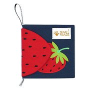 Mein erstes Buch – Buntes Stoff-Babybuch mit Früchten – 0–12 Monate