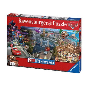 Panorama Puzzle Cars, 200pcs. XXL