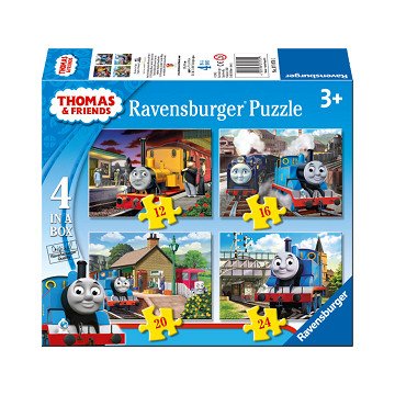 Thomas & Friends Puzzel, 4in1