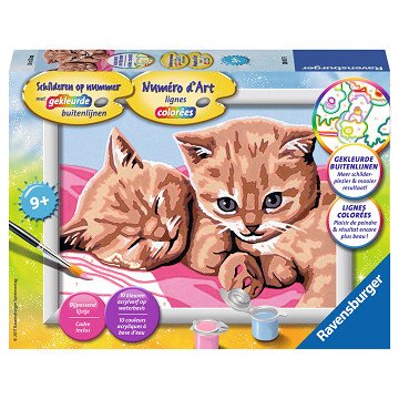 Paint by Numbers - Cuddle Buddies