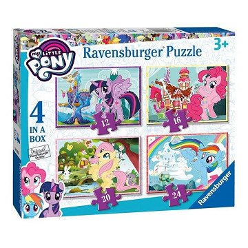 My Little Pony Puzzel, 4in1