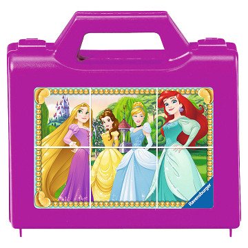 Disney Prinses Blokpuzzel, 6st.