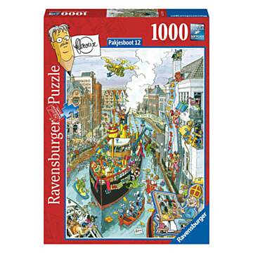 Jigsaw puzzle Steamboat Sinterklaas, 1000st.