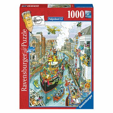 Jigsaw puzzle Steamboat Sinterklaas, 1000st.