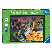 Ravensburger Monster Minecraft Jigsaw Puzzle, 100 pcs.