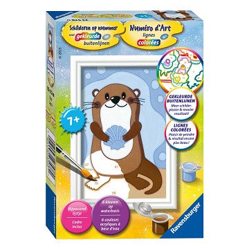 Ravensburger Paint by Numbers - Otter