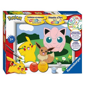 Ravensburger Paint by Numbers - Pokemon