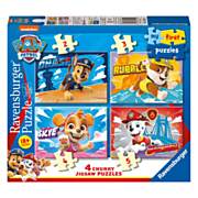 Ravensburger My First Puzzles PAW Patrol, 4in1