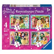 Ravensburger Puzzels Disney Prinses, 4in1