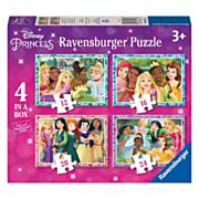 Ravensburger Puzzles Disney Princess, 4in1