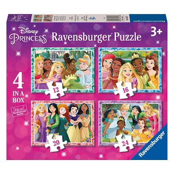 Ravensburger Puzzles Disney Princess, 4in1