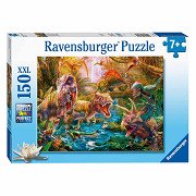 Ravensburger Puzzle Dinosaurs, 150pcs. XXL