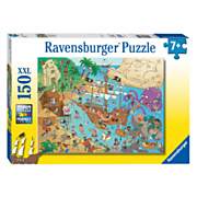 Ravensburger Puzzle Pirateninsel, 150 Teile. XXL