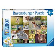 Ravensburger Puzzle Cute Baby Animals, 200 pcs. XXL