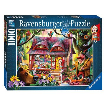 Ravensburger Puzzle Little Red Riding Hood and the Wolf, 1000pcs.