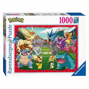 Ravensburger Puzzle Konfrontation zwischen Pokemon, 1000 Teile.
