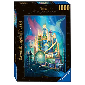 Ravensburger Puzzle Disney Schlösser - Arielle, 1000 Teile.