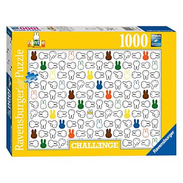 Ravensburger Challenge Puzzle Miffy, 1000.