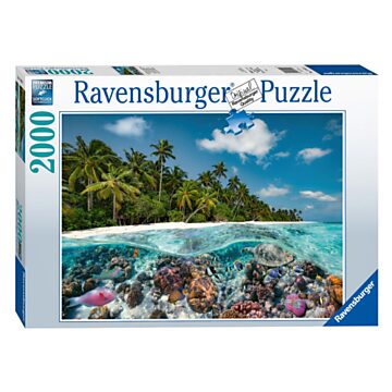 Ravensburger Puzzle A dive in the Maldives, 2000pcs.