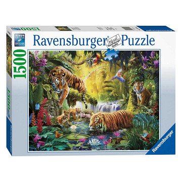 Ravensburger Puzzle Idylle am Wasserort, 1500 Teile.