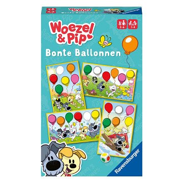 Woezel & Pip Colorful Balloons Color Recognizing Game