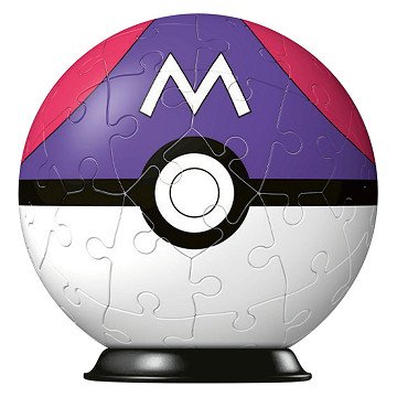 Pokemon Masterball 3D Puzzle, 54pcs.