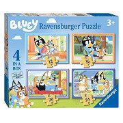 Bluey Legpuzzel 4in1