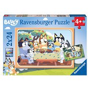 Ravensburger Bluey Jigsaw Puzzle 2x24 Pieces