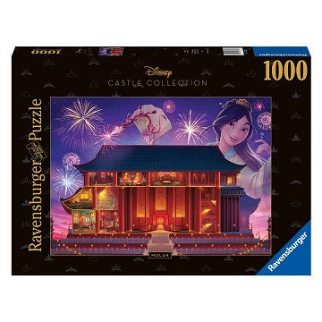 Disney Schlösser Mulan Puzzle, 1000 Teile.