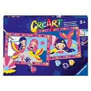 Ravensburger CreArt Paint by Numbers - Mermaid Magic