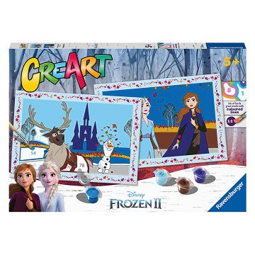 CreArt Malen nach Zahlen – Die Frozen 2