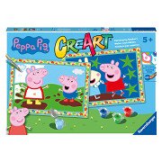 CreArt Malen nach Zahlen – Peppa Pig