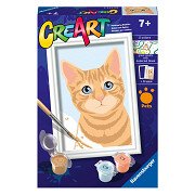 CreArt Painting by Numbers - Orange Tabby
