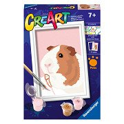 CreArt Malen nach Zahlen - Meerschweinchen