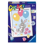 CreArt Painting by Numbers - Flying Bunny