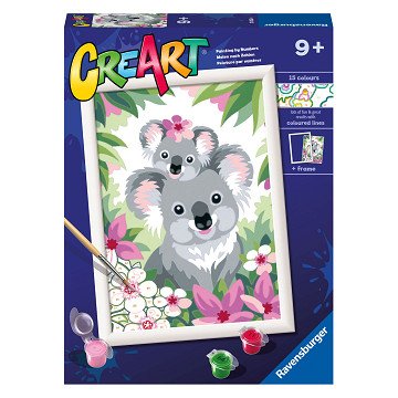 CreArt Paint by Numbers - Koala Cuties
