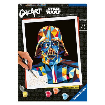 CreArt Schilderen op Nummer - Star Wars Darth Vader