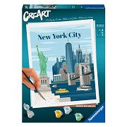 CreArt Malen nach Zahlen – Buntes New York