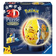 3D Puzzle Pokémon Night Lamp, 72pcs.