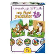 Ravensburger Farm Animal Families, 9x2 pcs.