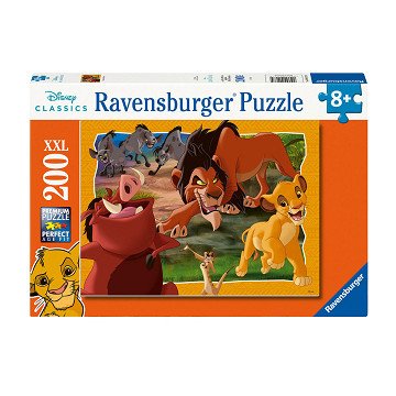 Puzzle XXL König der Löwen, 200 Teile.