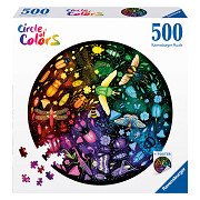 Jigsaw puzzle Circle of Colors Insects, 500 pcs.