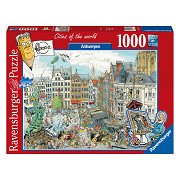 Jigsaw puzzle Fleroux Antwerp, 1000 pcs.