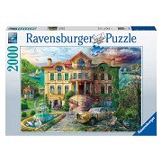 Jigsaw Puzzle Country House Through Time, 2000 pcs.